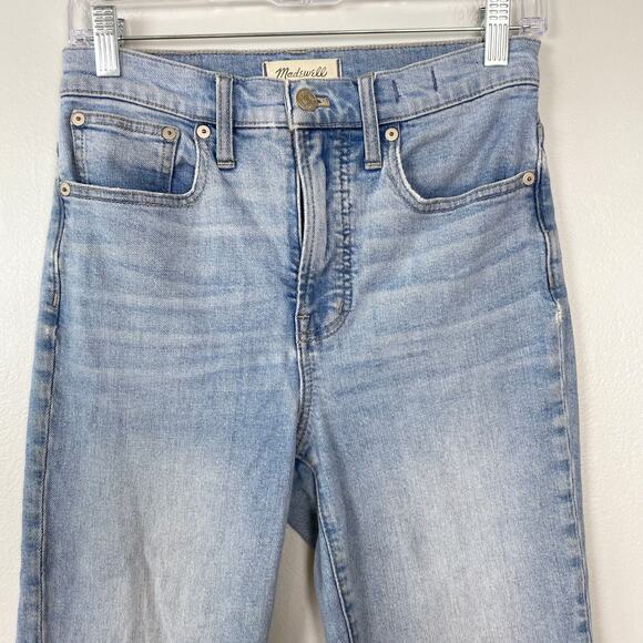 Madewell The Perfect Vintage Jean in‎ Ellicott Wash Boho Indie Festival Jeans 25 - Picture 3 of 14